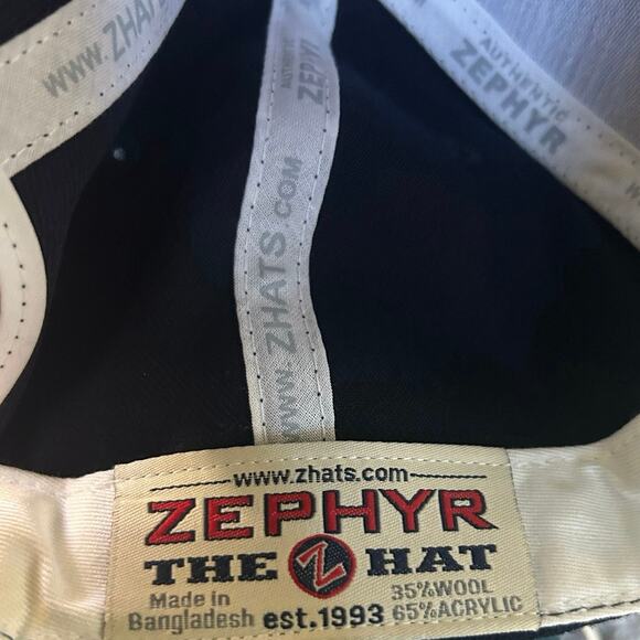 Syracuse Orange Zephyr Est 1993 Blue Orange Snap Back‎ Cap Wool Hat Adjustable - Picture 8 of 8